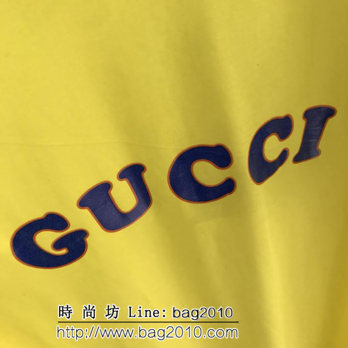 GUCCI古馳 19ss早春新款 糖果色系列 簡單印花logo 絲光棉短袖 百搭款 男女同款 ydi1837